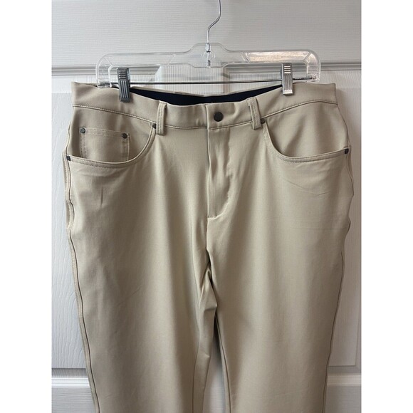 Men's Tan Chinos - Picture 3 of 8